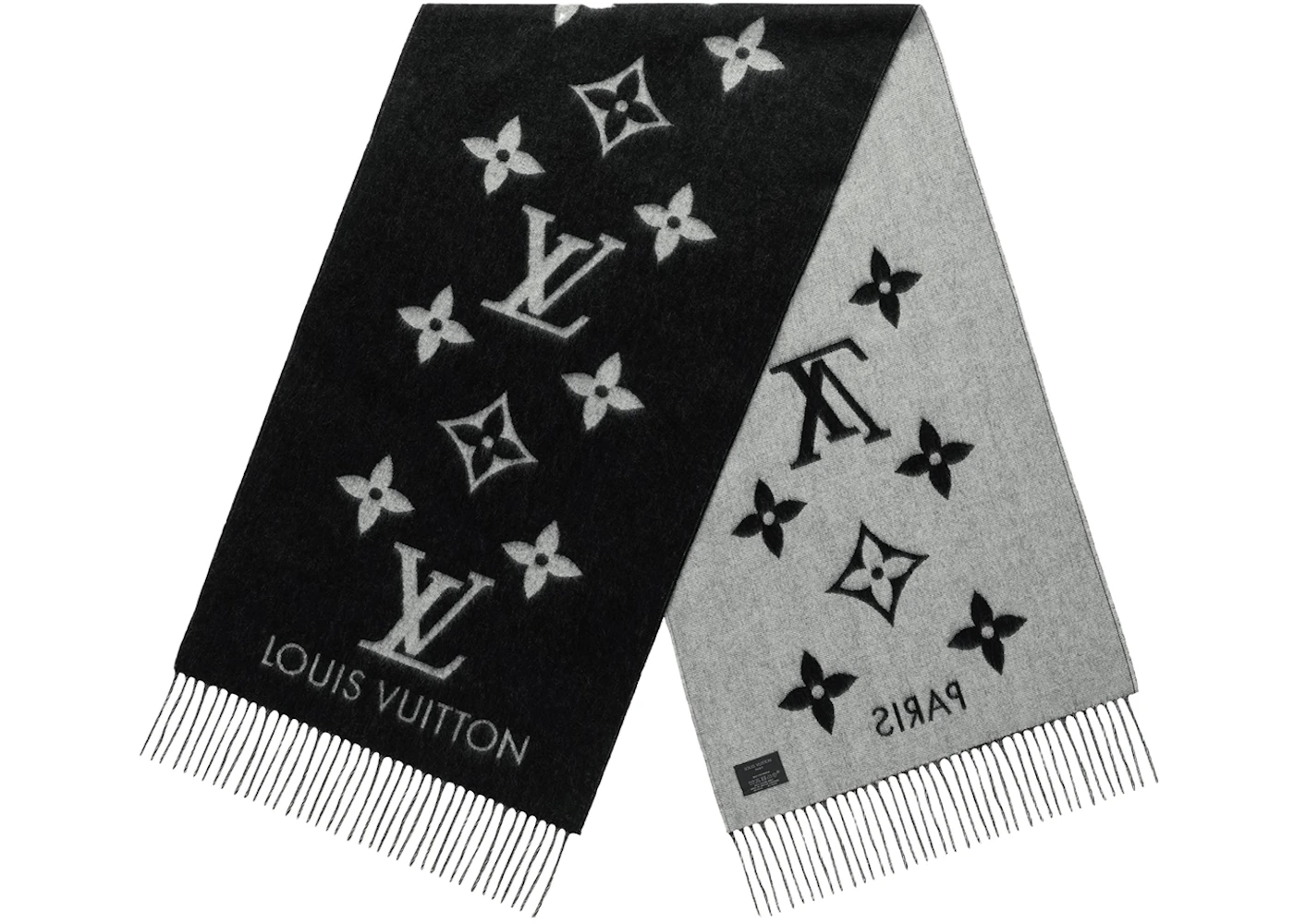 Louis Vuitton Reykjavik Scarf Black