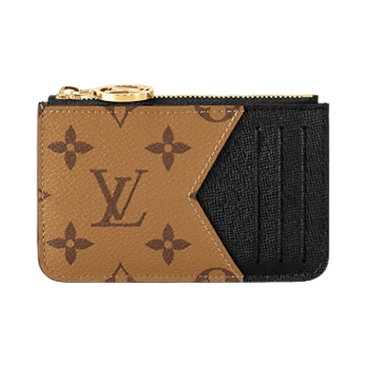 Louis Vuitton Romy Card Holder 'Black Monogram Embossed Empreinte Cowhide Leather'