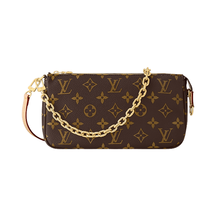 Louis Vuitton Pochette Accessoires 'Brown Monogram Canvas'