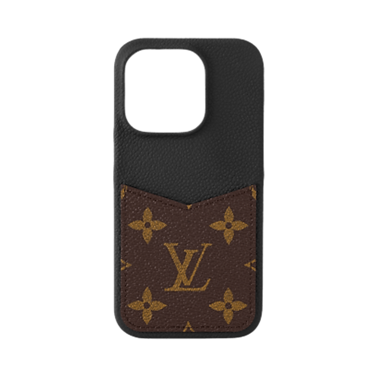 Louis Vuitton Bumper Pallas Iphone 15 Pro 'Brown Monogram Canvas/Black'