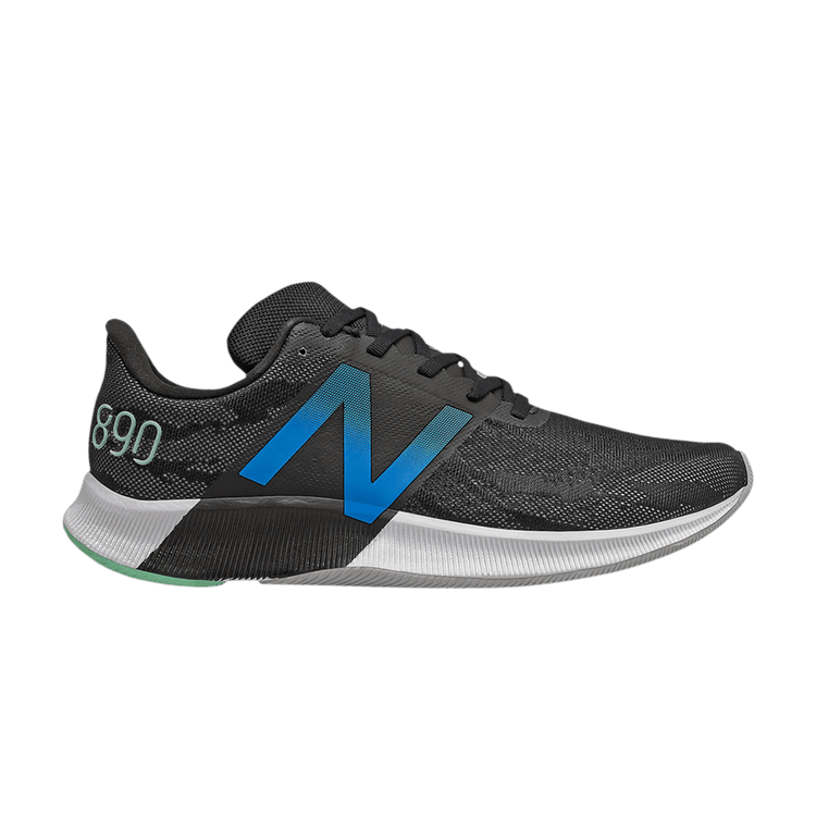 New Balance FuelCell 890v8 2E Wide 'Black Neo Classic Blue'