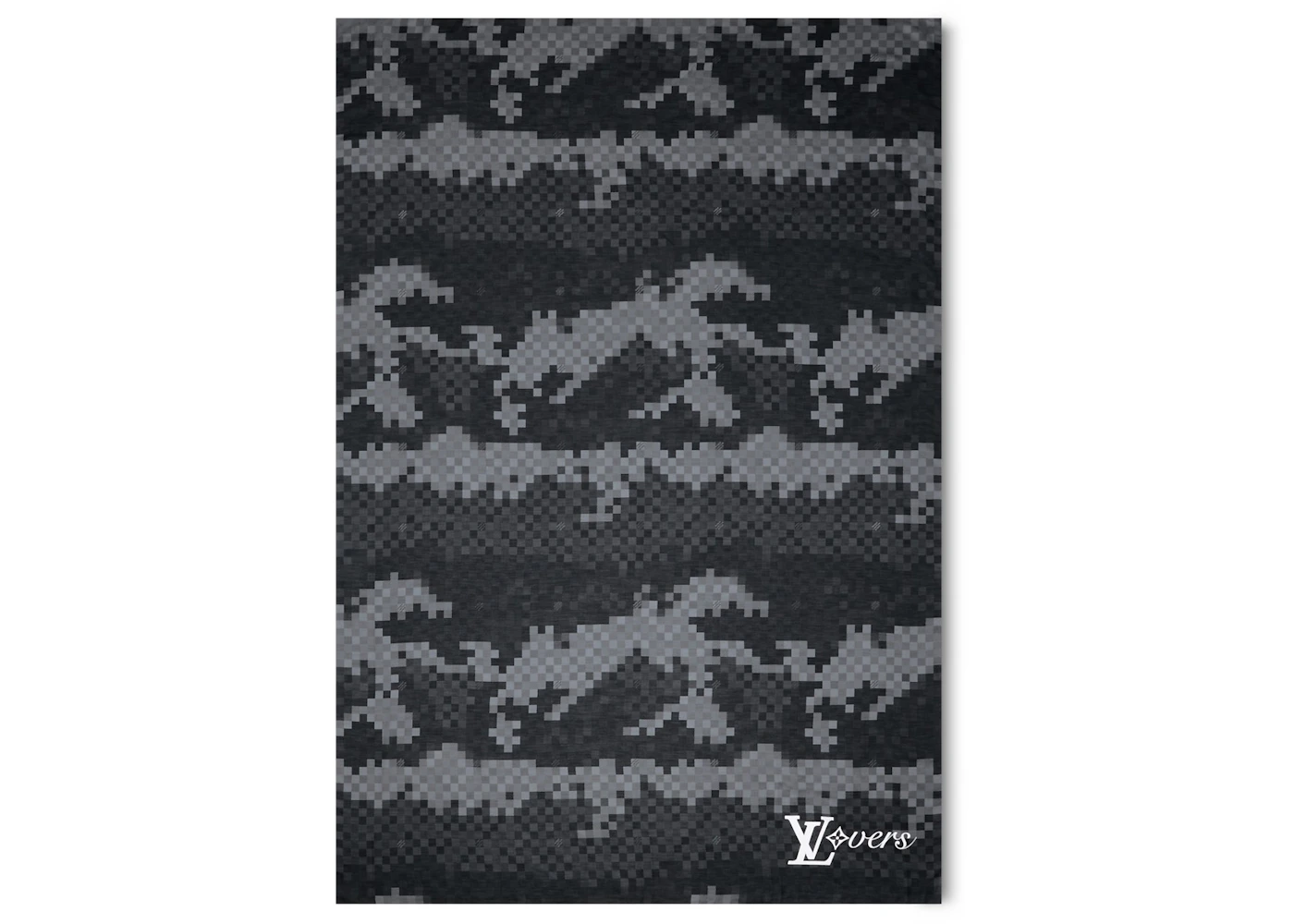 Louis Vuitton Damoflage Stole Black