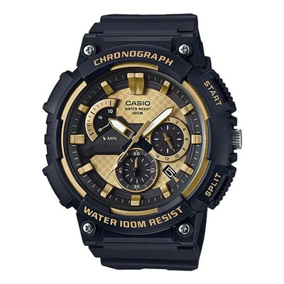 Men's CASIO Youth Series Black waterproof Watch 55.8mm 53.5mm Strap Mens