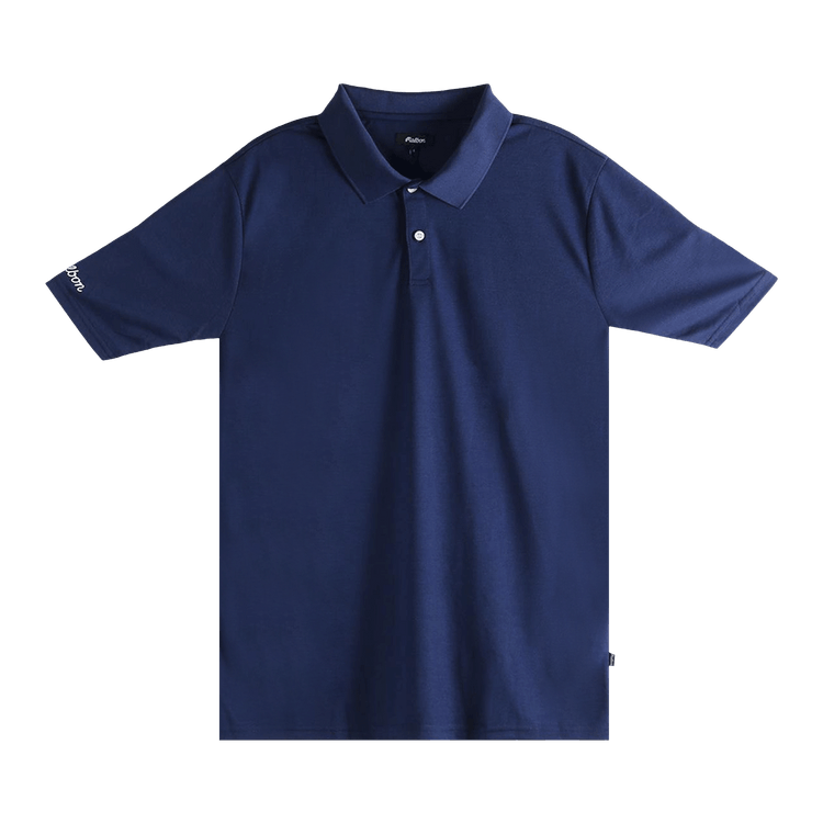 Malbon Evergreen Paneled Performance Pique Shirt 'Navy/White'