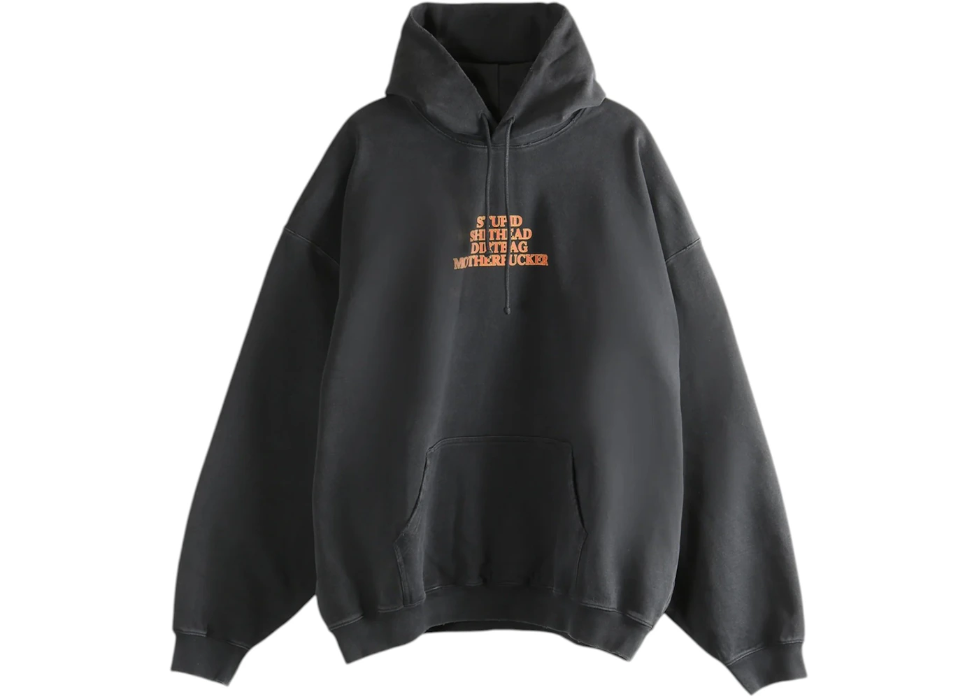 Vetements Mf Hoodie Black