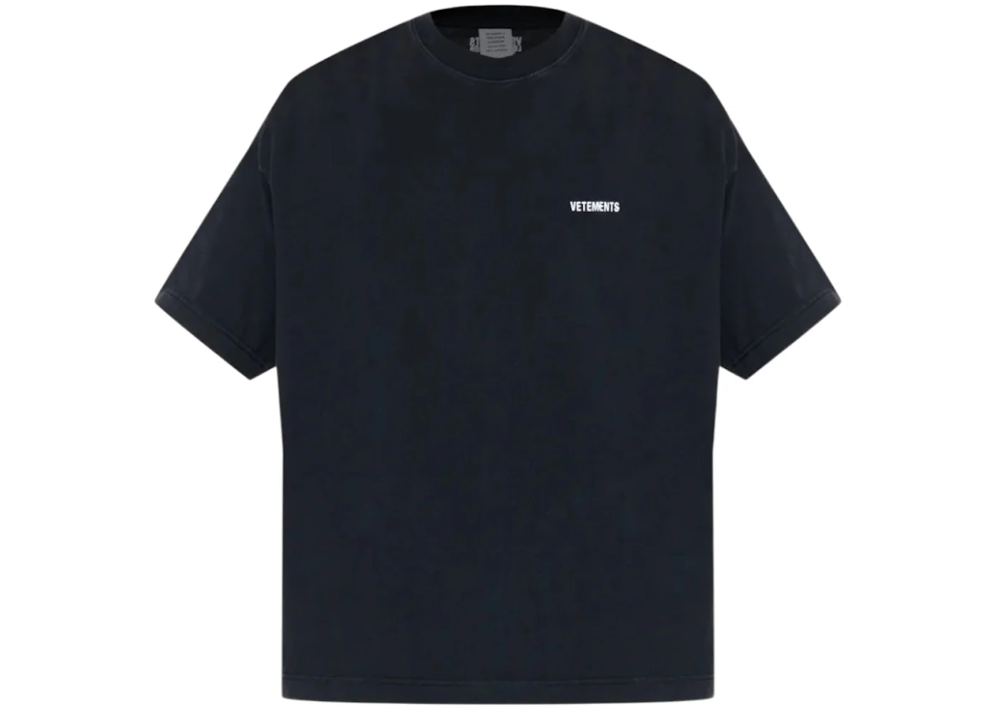 Vetements Iconic Logo T-shirt Black