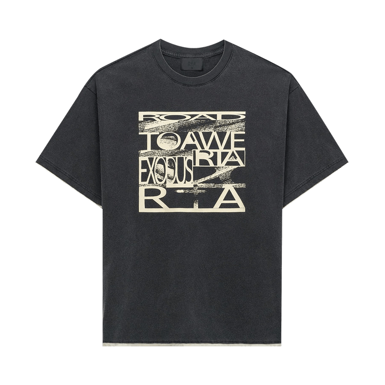 RtA Elian Double Layered Tee 'Black Exodus'
