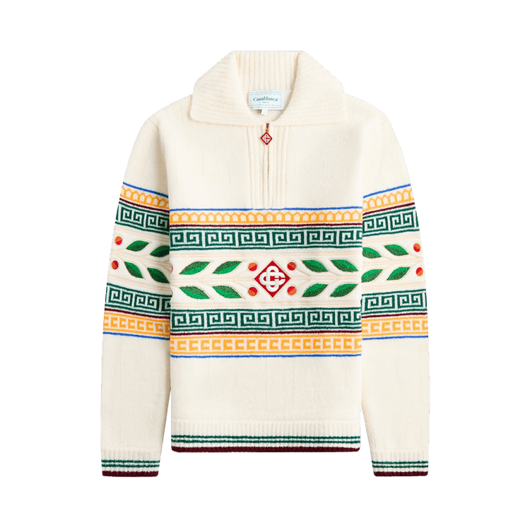 Casablanca Lauriel Olympique Jumper 'White'
