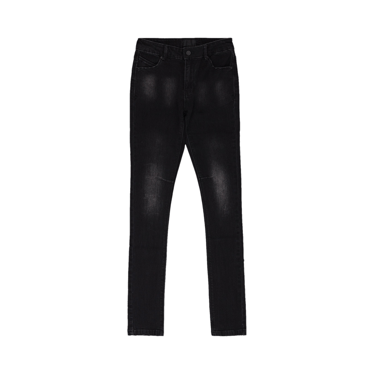 RtA Faded Distressed Skinny Jeans 'Black'