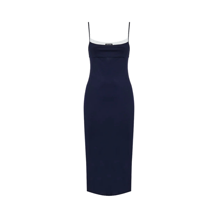 Miu Miu Jersey Stretch Abito 'Bleu'