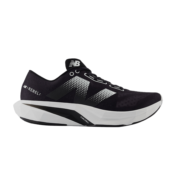 New Balance FuelCell Rebel v4 2E Wide 'Black White'