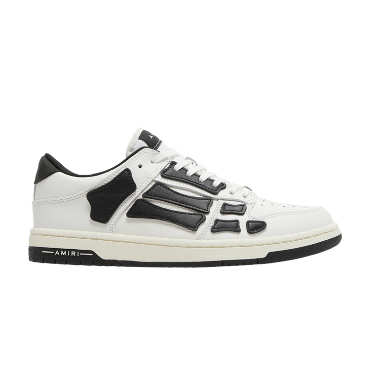 Amiri Skel Top Low 'White Black'