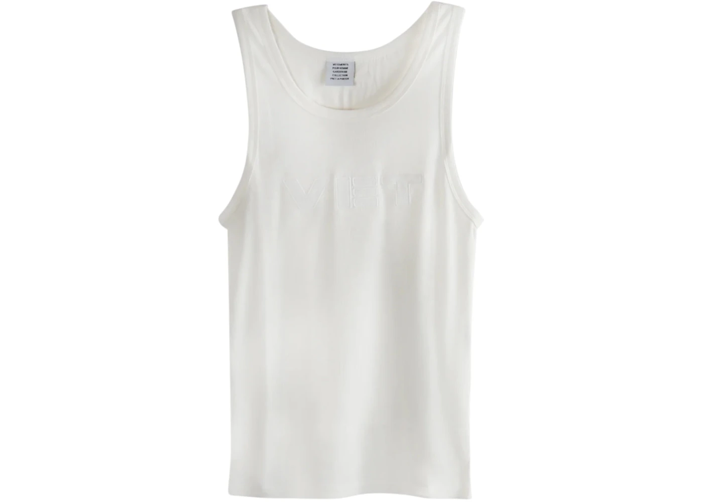 Vetements Vet Tank White