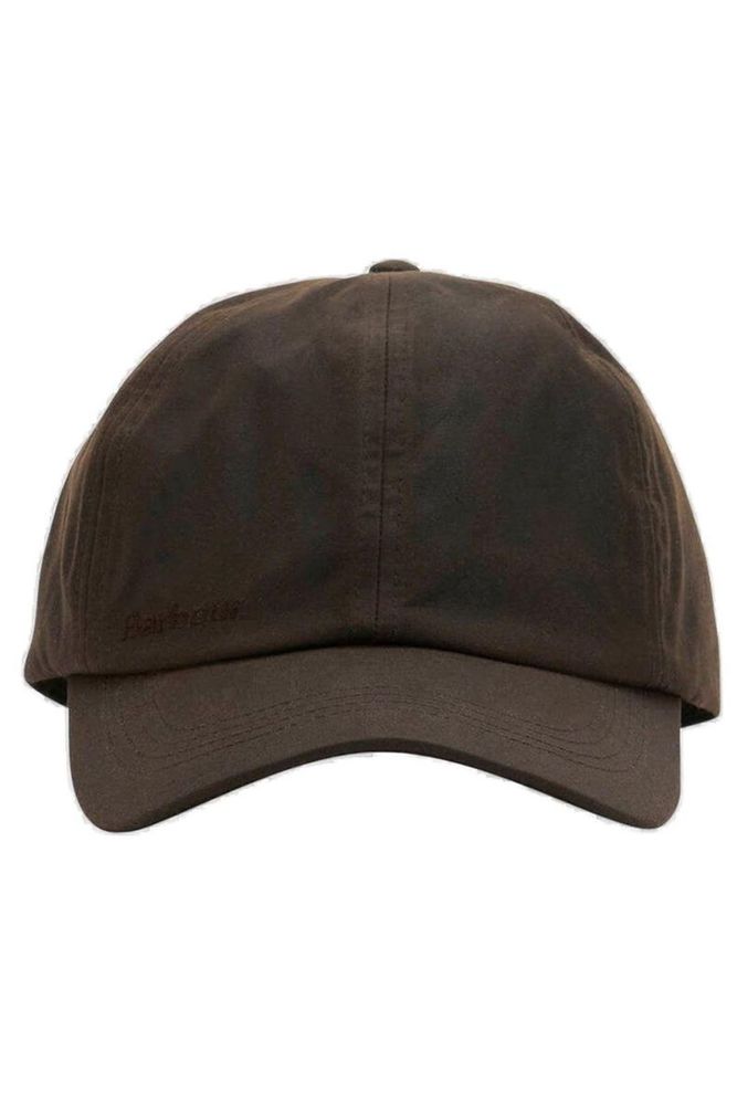 Barbour Curved Peak Logo Embroidered Baseball Cap