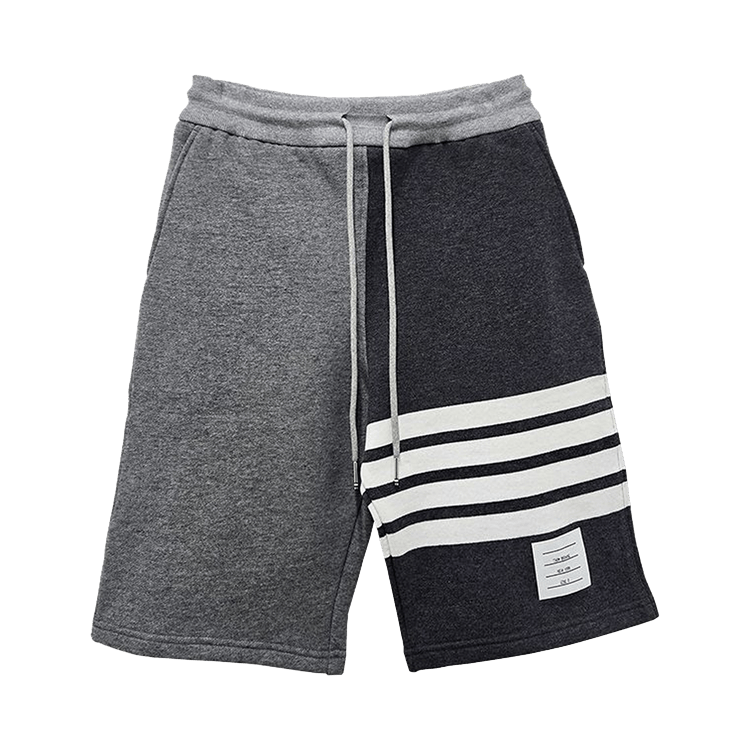 Thom Browne Classic Loop Back Sweat Shorts 'Tonal Grey'