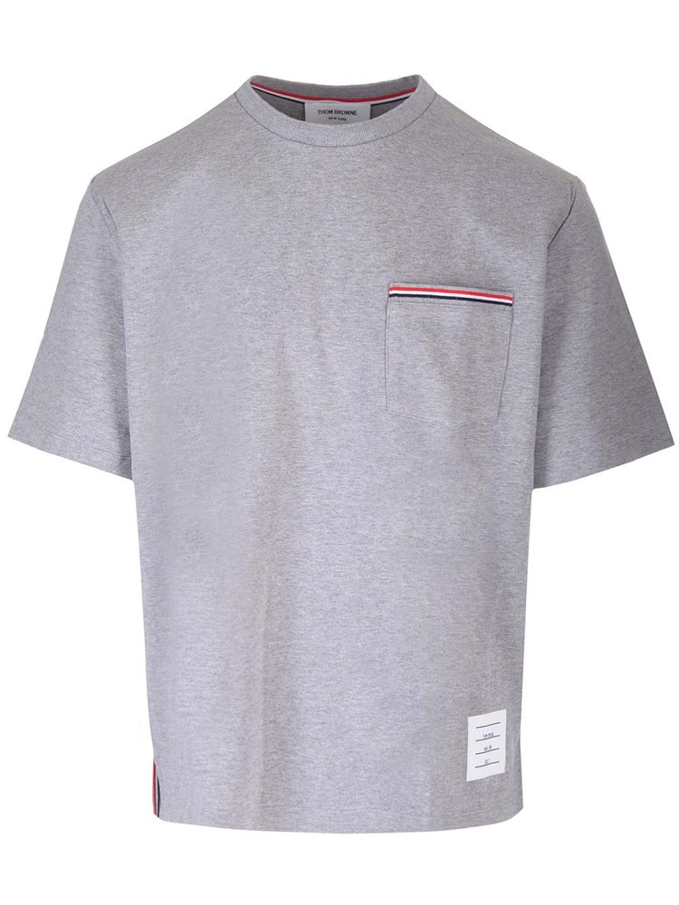Thom Browne Crewneck Short-Sleeved T-Shirt