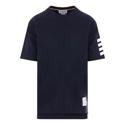 THOM BROWNE Short Sleeve T-Shirt 'Navy'