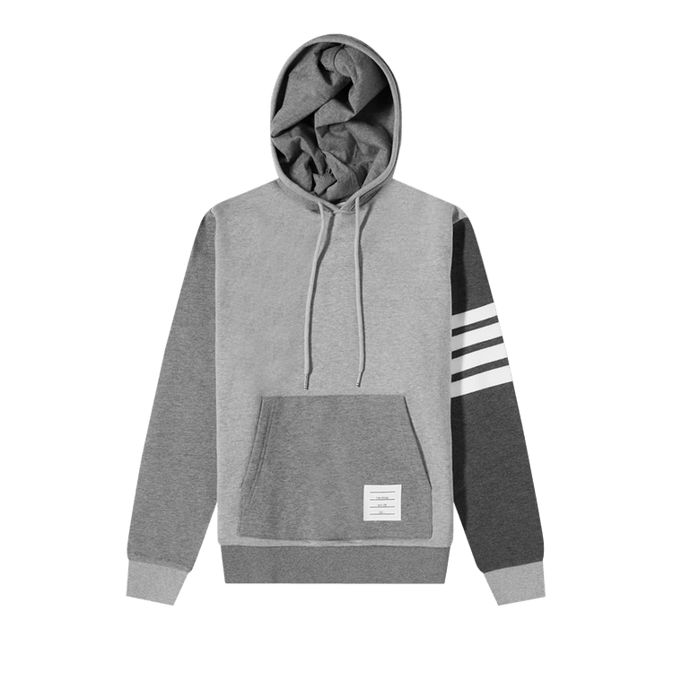Thom Browne Tonal Fun Mix Hoodie Pullover 'Tonal Grey'