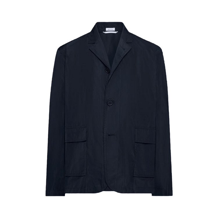 Thom Browne Single Chest Flap Pocket Coat 'Navy'