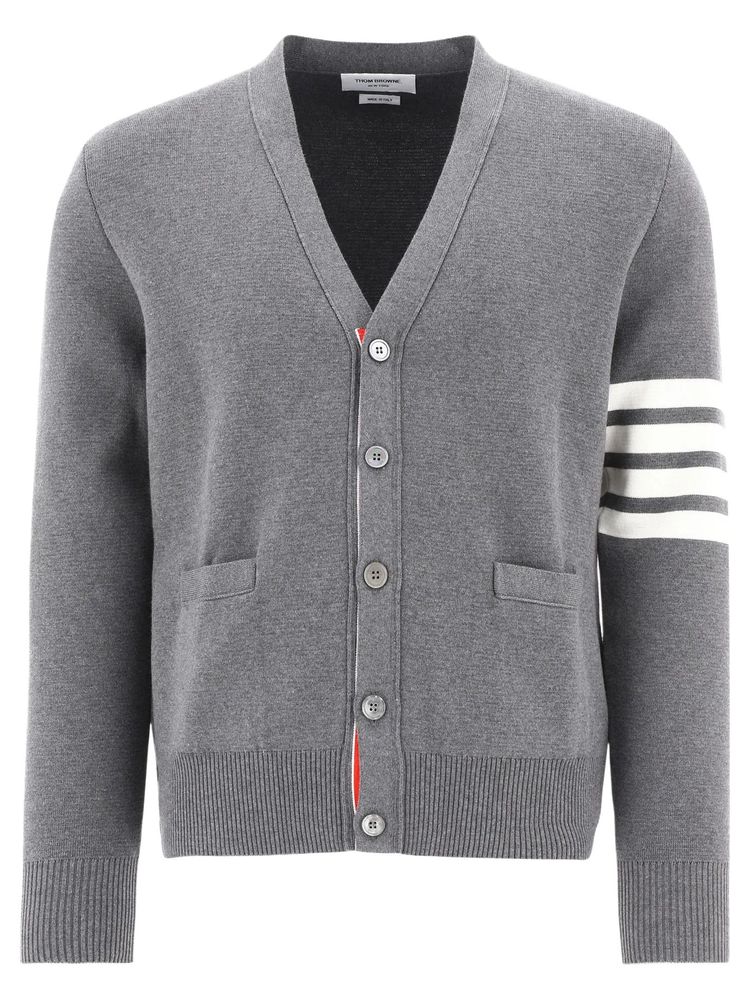 Thom Browne 4-Bar Milano Stitch Cardigan