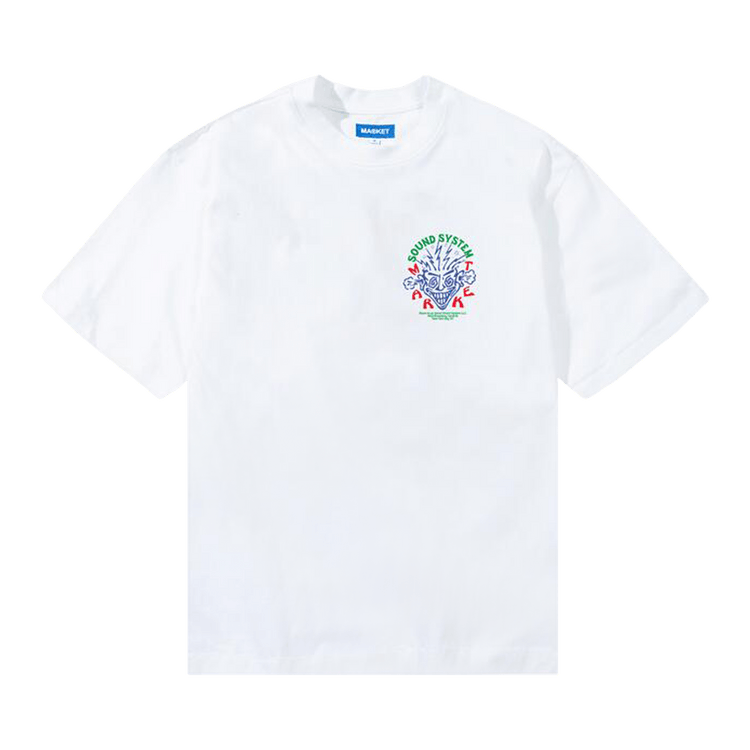 Market Drum Buster T-Shirt 'White'