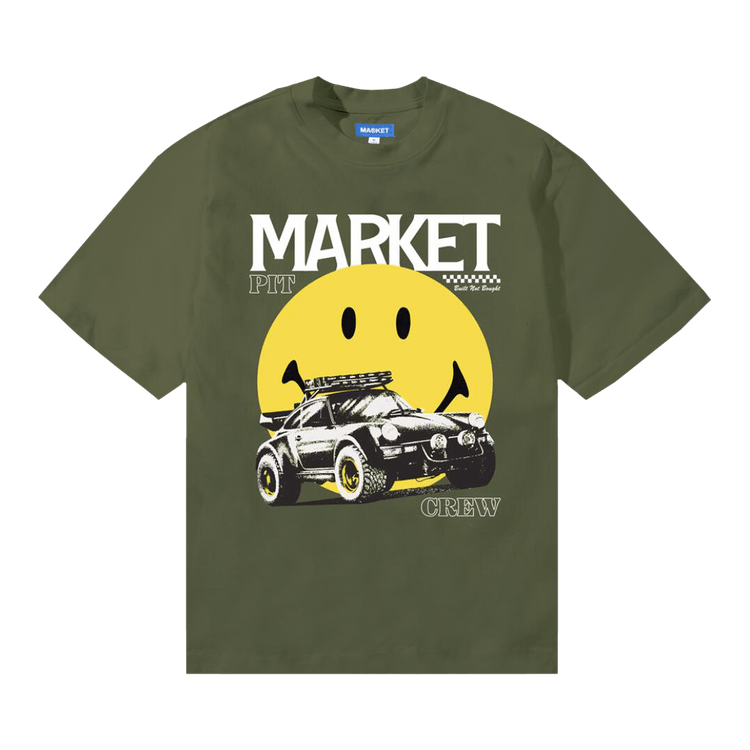 Market Smiley All Four T-Shirt 'Sphagnum'
