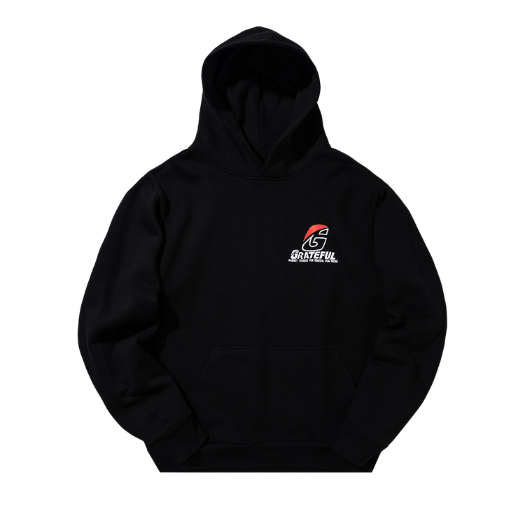 Market x GD Stealie Moto Bear Hoodie 'Black'