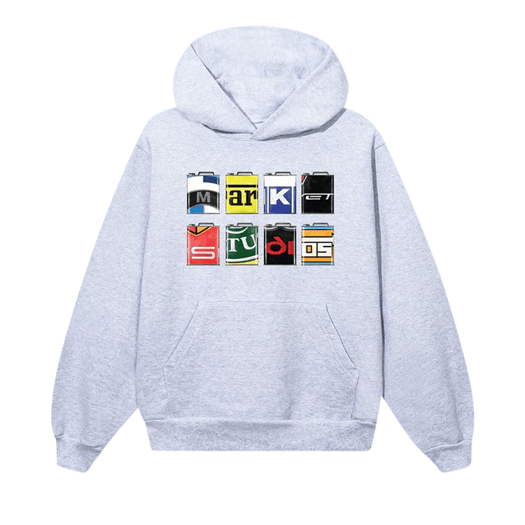 Market Oil Can Hoodie 'Ash Grey'