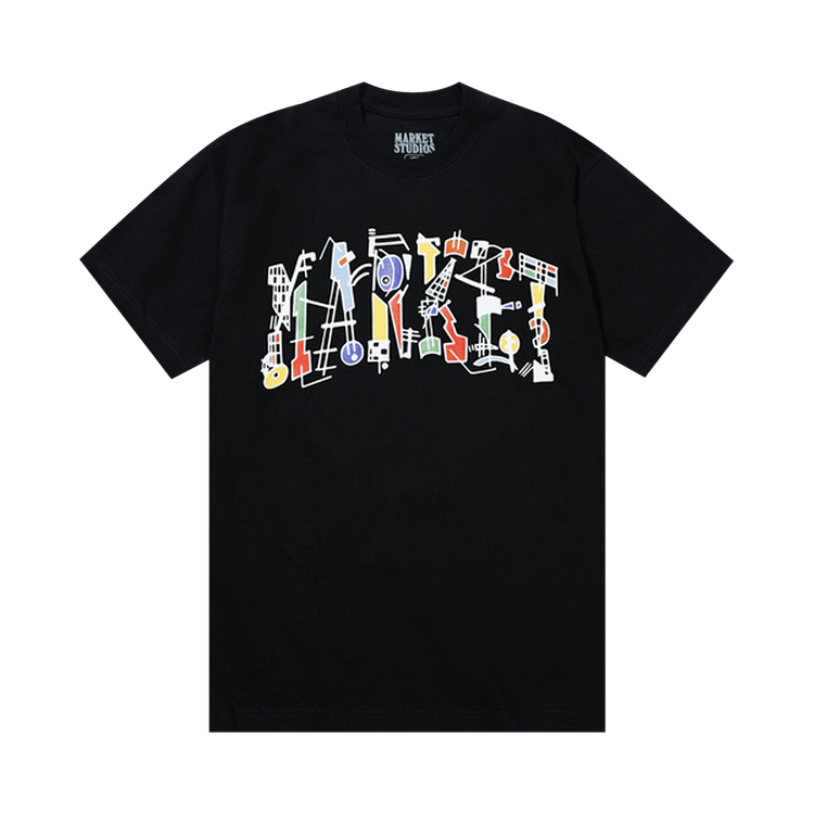 Market Work Of Arc T-Shirt 'Black'
