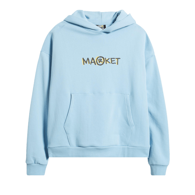 Market Smiley Doodle Hoodie 'Blue'