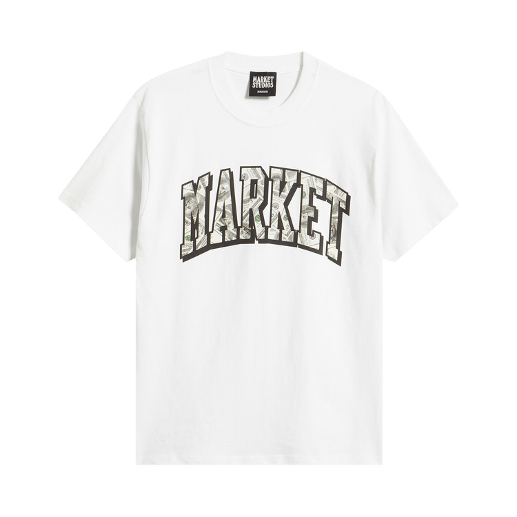 Market Money Arc T-Shirt 'White'