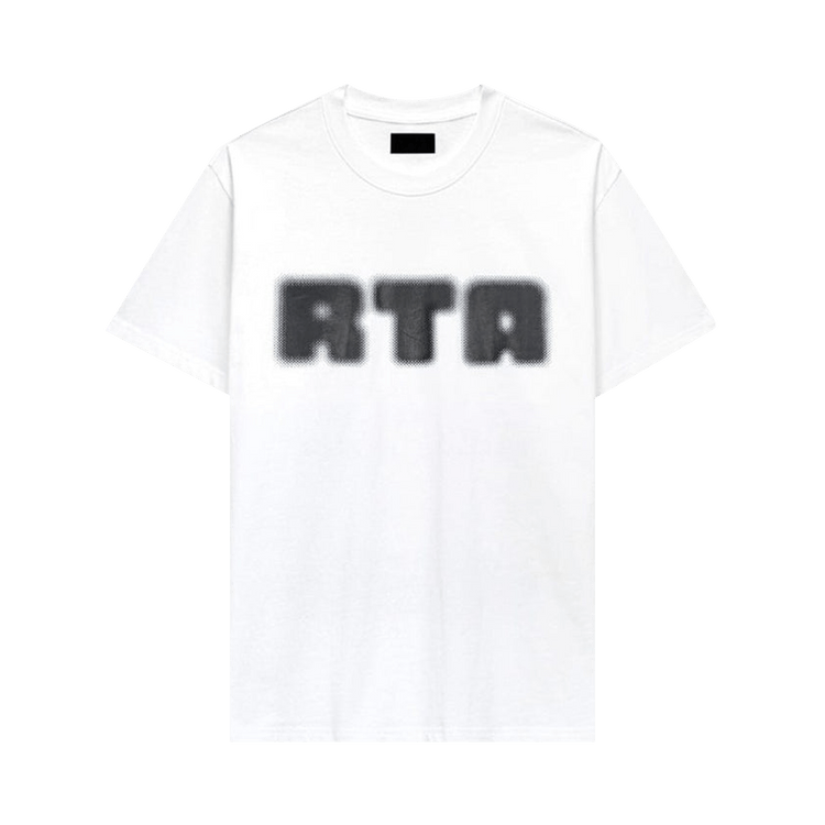 RtA Colin Oversized Short-Sleeve Tee 'White Radio House'