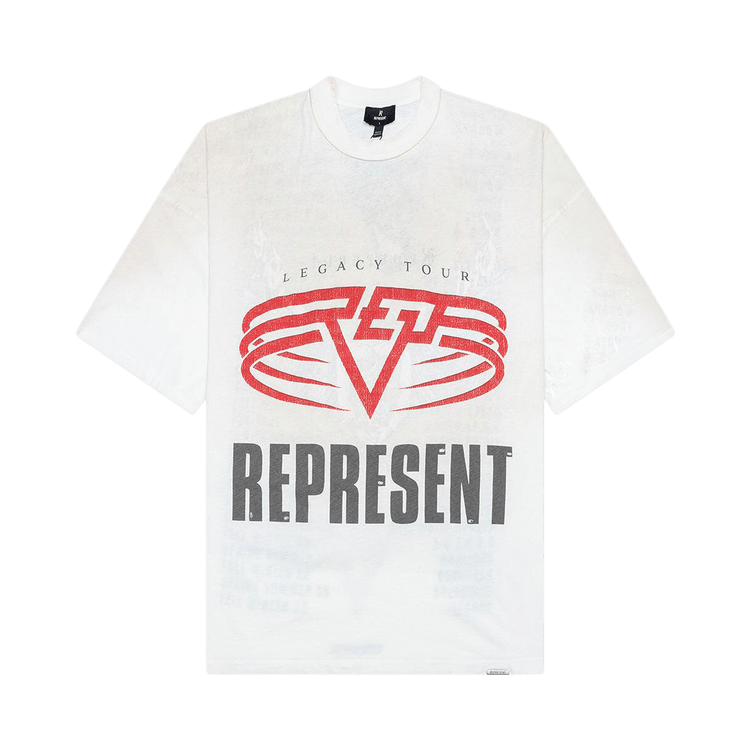 Represent Clo Living Legacy Tee 'Washed Ecru'