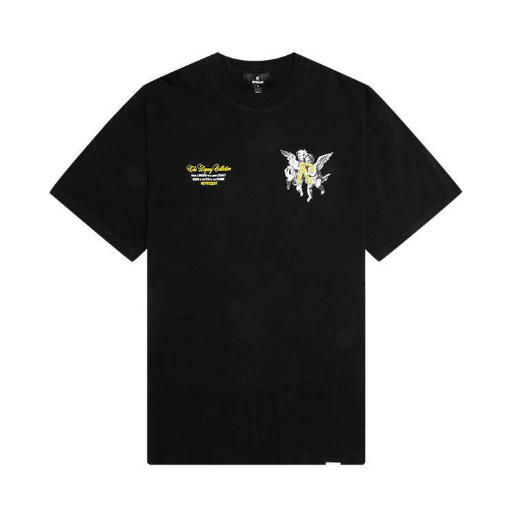 Represent Clo Legacy Cherubs T-Shirt 'Jet Black'