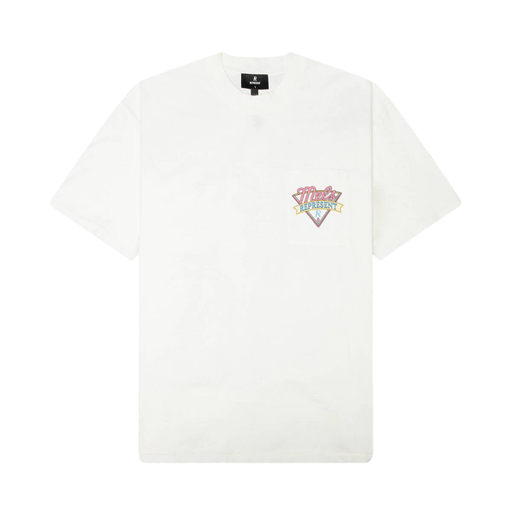 Represent Clo x Mel's Diner T-Shirt 'Flat White'