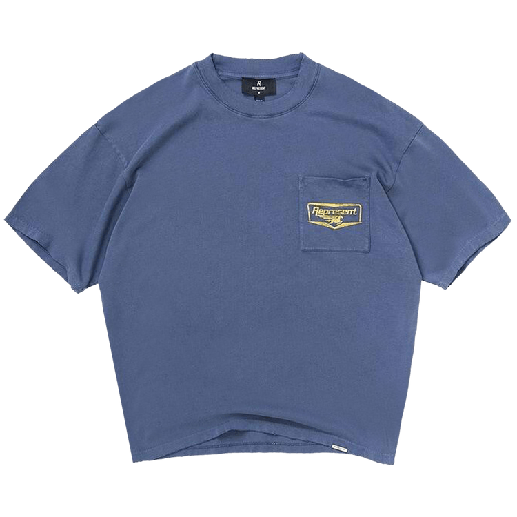 Represent Clo Nothing Faster T-Shirt 'Indigo'