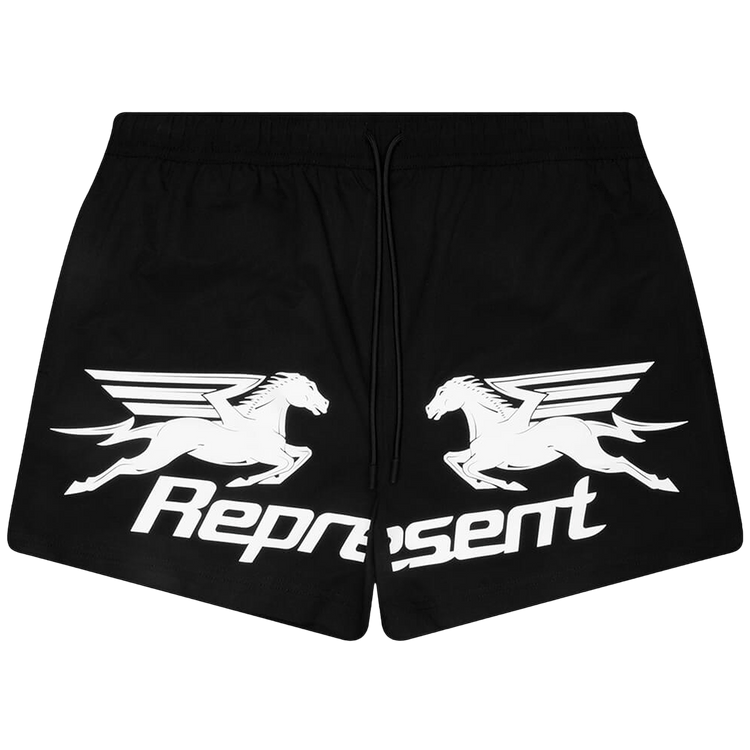 Represent Clo Nothing Faster Swim Short 'Jet Black'