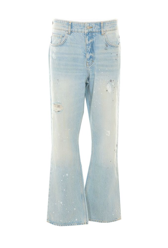 Represent Coastal Painted Distressed Jeans