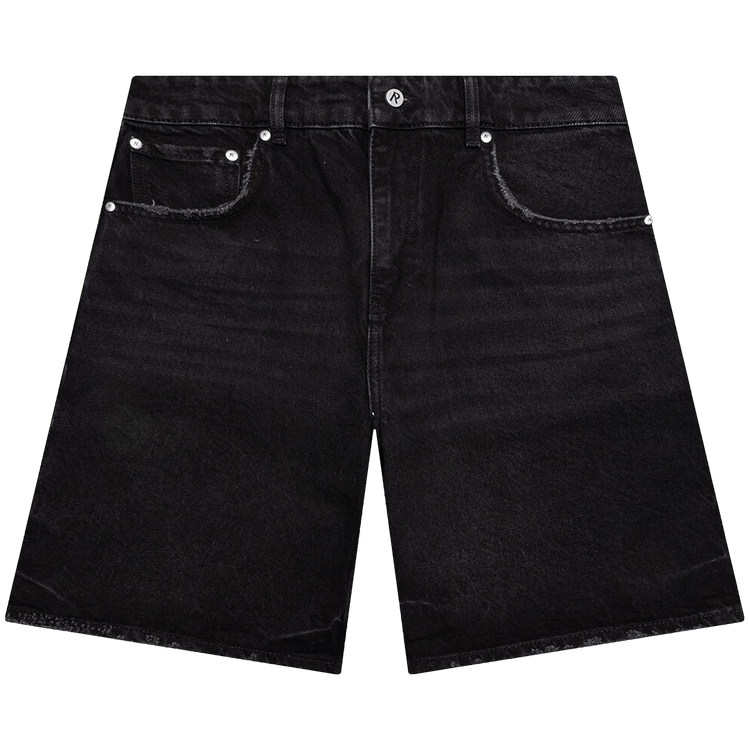 Represent Clo Tailored Denim Shorts 'Black'