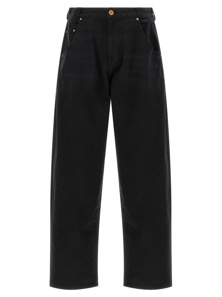 Willy Chavarria Bad Boy Wide-Leg Jeans