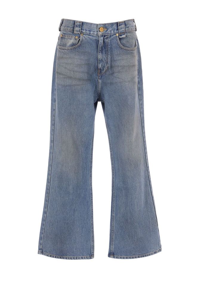 Willy Chavarria Flared Denim Jeans