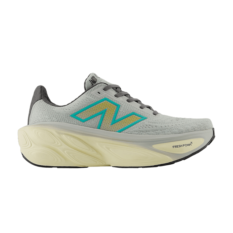 New Balance Fresh Foam X More v5 2E Wide 'Brighton Grey Cyber Jade'