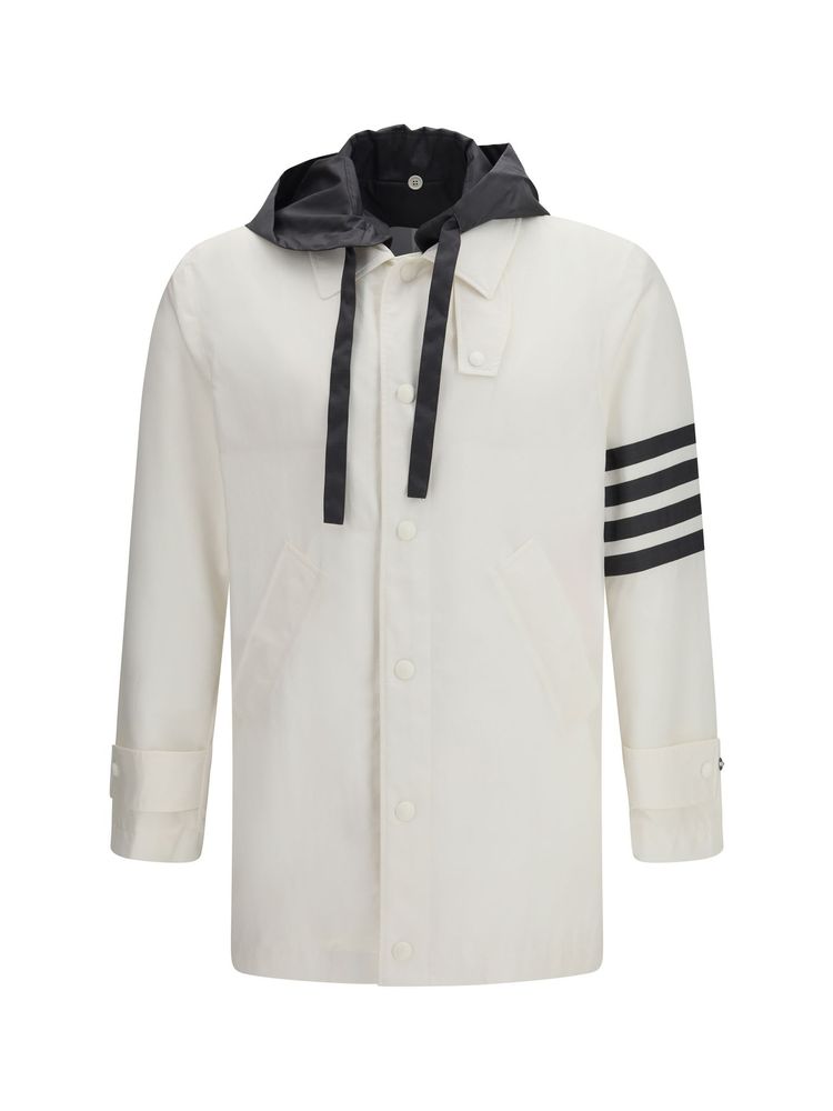 Thom Browne 4-Bar Hooded Jacket