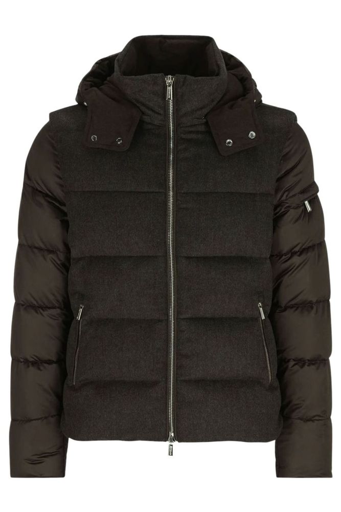 Moorer Mougi Hooded Down Jacket