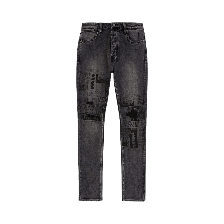 Ksubi Van Winkle Mash Up 'Black'