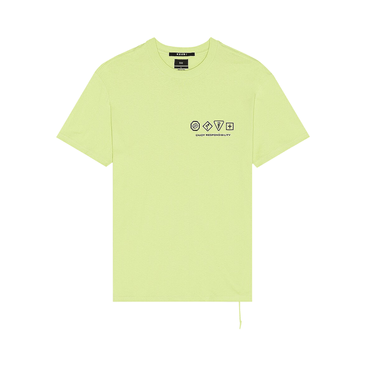 Ksubi Enjoy Biggie T-Shirt 'Daylite Green'