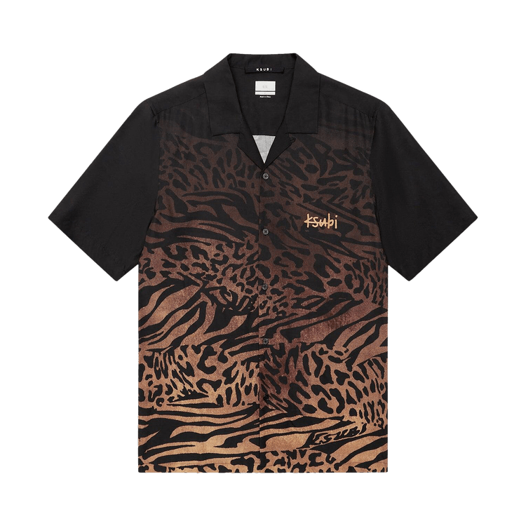Ksubi Sinners Resort Shirt 'Leopard'