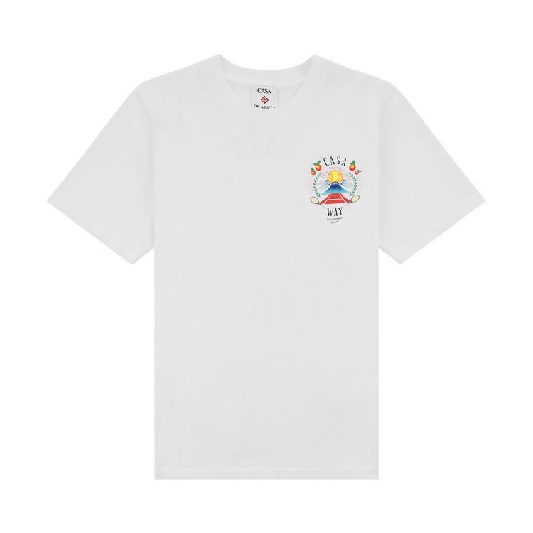 Casablanca Casa Way Mountain Tee 'White'