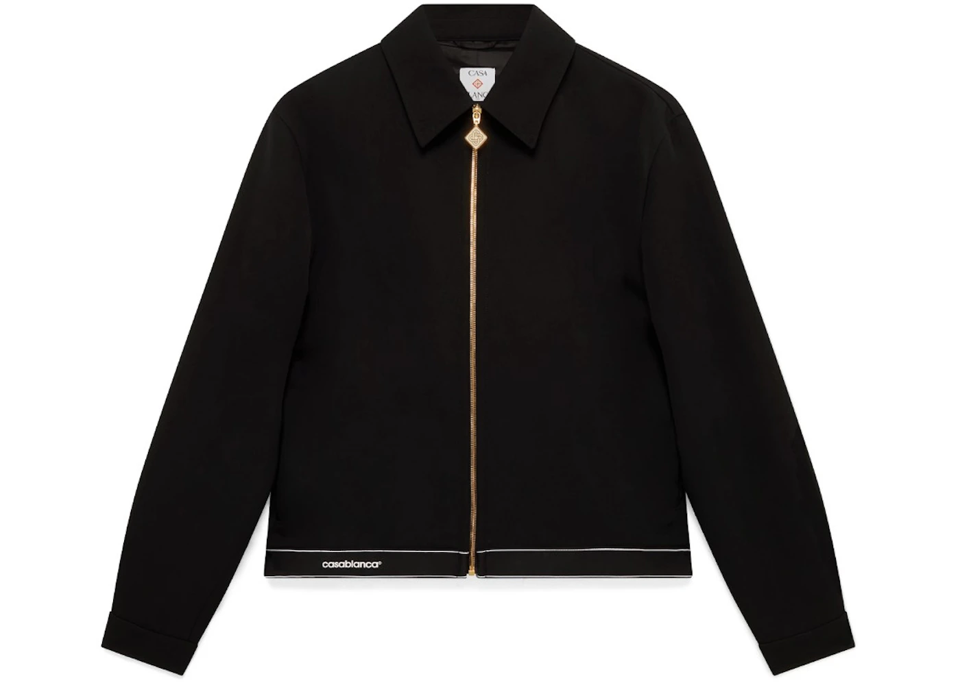 Casablanca Wool Tailoring Sports Jacket Black