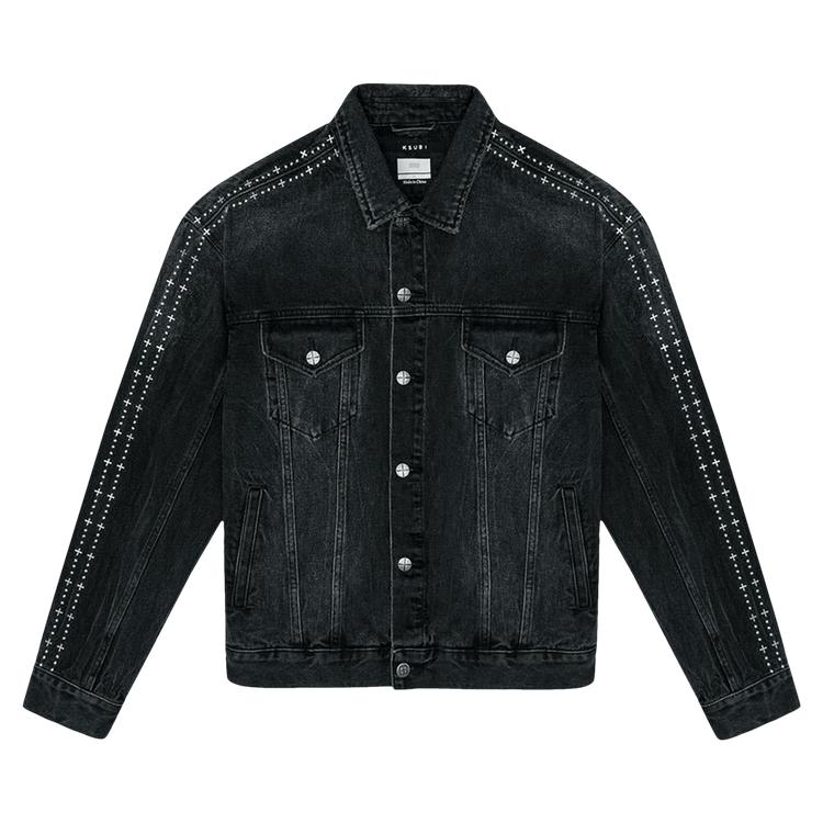 Ksubi Oh G Jacket 'Metalik Stripe Black'
